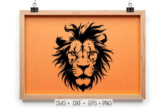 Download Lion Head SVG, Lion Silhouette Svg - Premium Resources