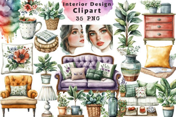 Download Interior Design Clipart PNG - Clipart png Collection