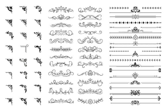 Download Decorative Corners and Dividers - Decor Collection