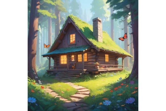 Download Cherry Blossom Haven Home Background - Premium Resources