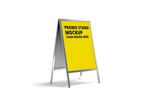 Download Outdoor Advertising Stand PSd Mockup #03 - Outdoor Collection