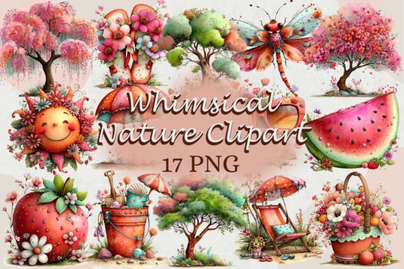 Download Whimsical Nature Clipart PNG - Clipart png Collection