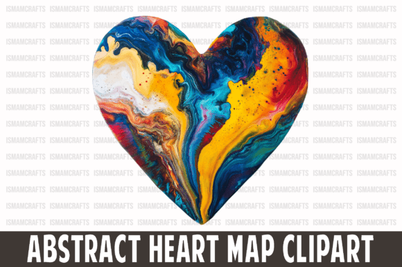 Download Abstract Heart Map Clipart PNG - Clipart png Collection