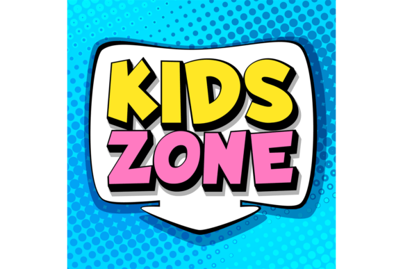 Download Kids Zone. Symbol of Playroom in School - Playroom Collection
