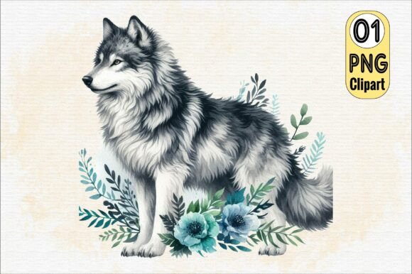 Download Watercolor Wolf Clipart PNG - Clipart png Collection